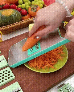 5 In 1 Stainless Steel Vegetable Slicer Cutter